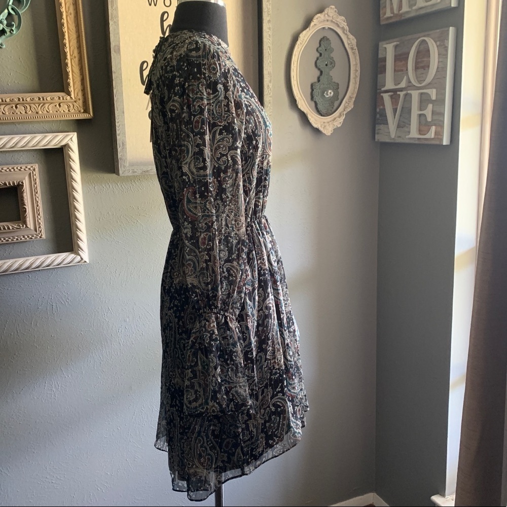 Joie Manning Long Sleeve Dress Size Small - Picture 4 of 6